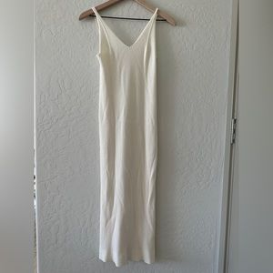 Ribbed Knit Midi Dress